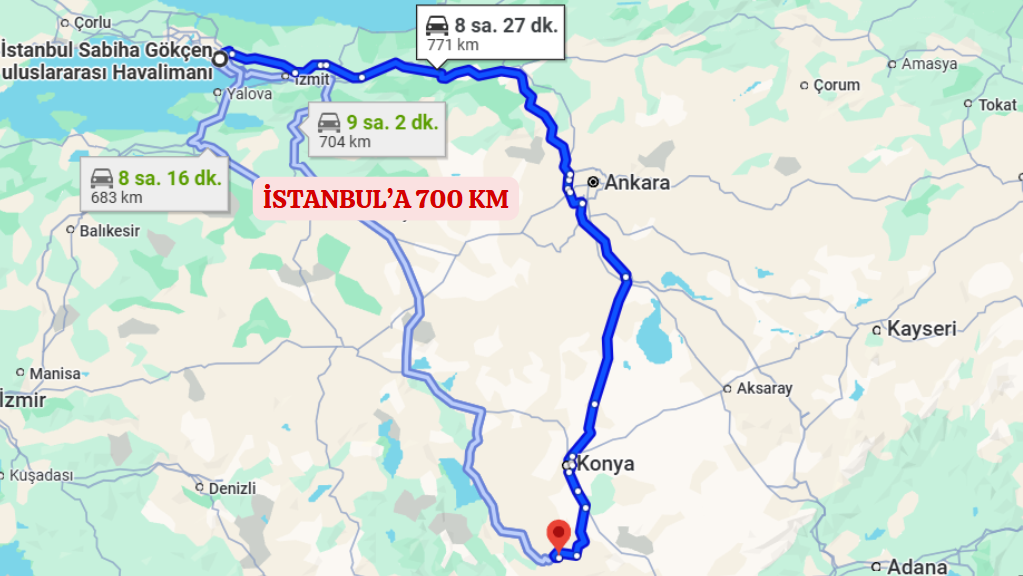 KONYA BOZKIR HACILAR KÖYÜNDE 714M² TARLAMIZ SATILIKTIR. - KONYA BOZKIR fotoğraf 5